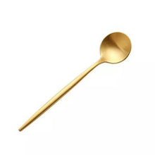 Load image into Gallery viewer, Gold Coffee Spoon
