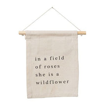 Load image into Gallery viewer, Wild Flower Hang Sign
