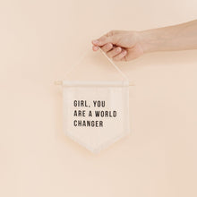 Load image into Gallery viewer, World Changer Hang Sign
