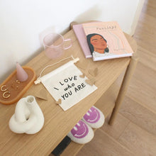 Load image into Gallery viewer, I Love Who You Are Hang Sign - Baby Products
